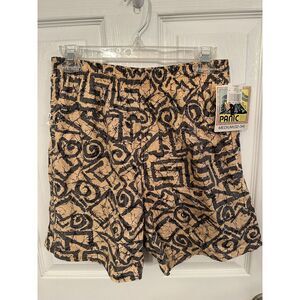 NWT Panic High Tide Vintage 90s Men's Lined Swim Trunks Shorts Size M 32-34 Surf